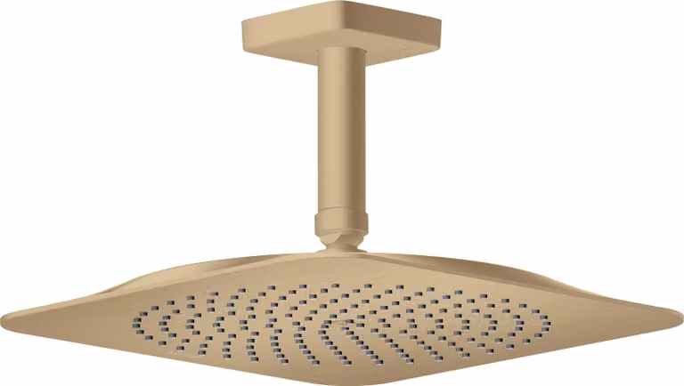 hansgrohe AXOR Citterio C Douche de tête 270/270 1jet EcoSmart avec raccordement au plafond, 28793140, 28793140