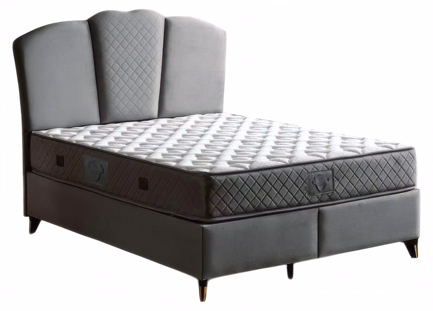 Bett Polsterbett Komfort-Schlafsystem Stauraumbett 180x200 cm Relaxbett
