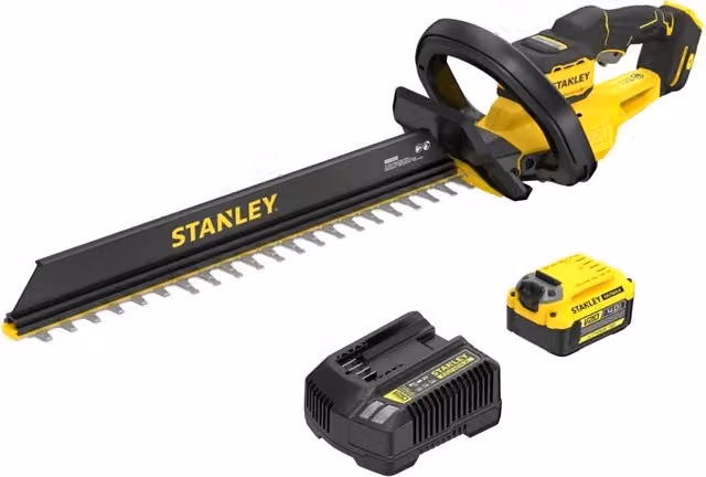Tagliasiepi Stanley FATMAX V20 STCHT8255M1-QW 18V 55 cm con Batteria 4Ah