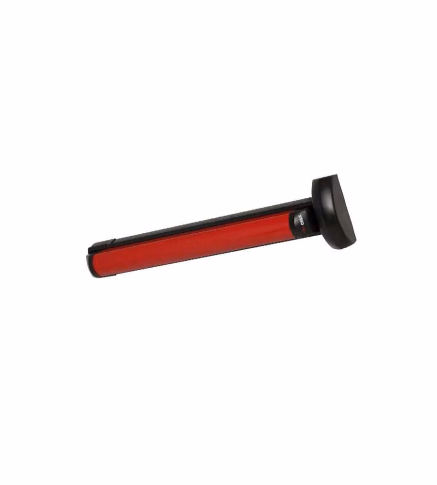 Maniglione Cisa Fast Touch 59711-00-0 in alluminio e acciaio nero opaco