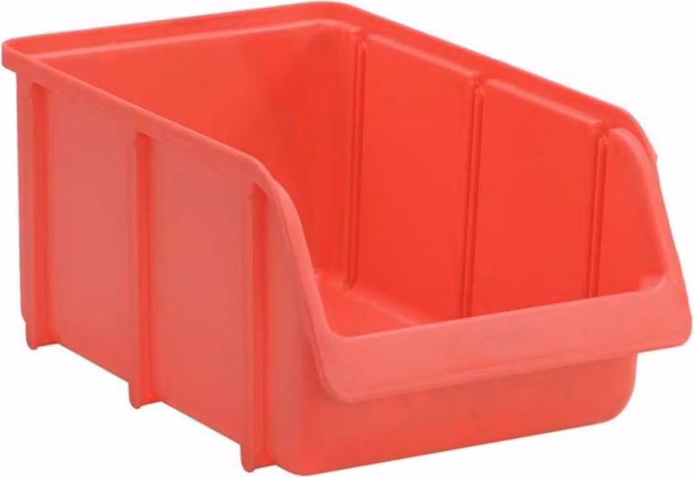 hünersdorff 674100 Sichtbox Gr.4 rot