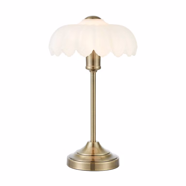 Markslöjd Lampada da tavolo Kurage, Bronzo / Ottone antico, Soggiorno / Sala da pranzo, Vetro, Lampada da tavolo
