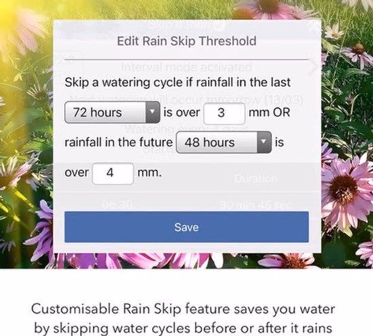 Sistema di irrigazione a 2 zone – Timer automatico per l'irrigazione di giardino e balcone, controllabile tramite app