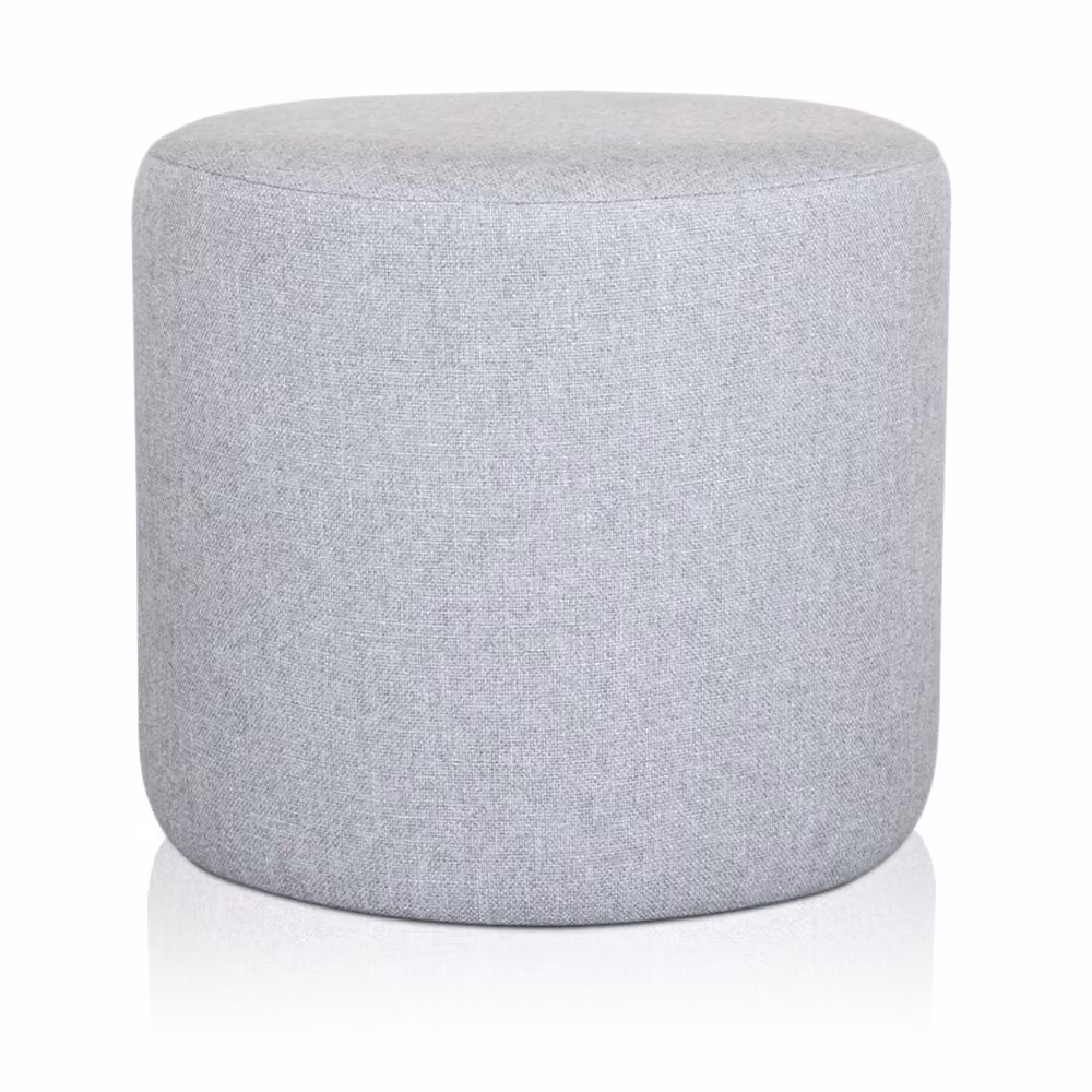 Pouf Ambra 80 cm Grigio
