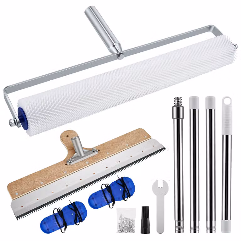 Set di strumenti da 4 pezzi per la posa di rivestimenti per pavimenti