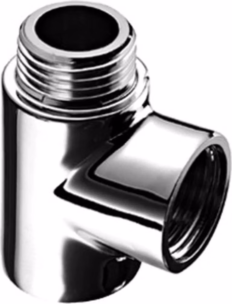 Raccordo a T Schell cromato 1/2"x1/2"x1/2", 1 pz.