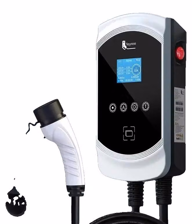 Caricatore per veicoli elettrici, monitoraggio intelligente, design resistente, 22 kW, 32A, trifase
