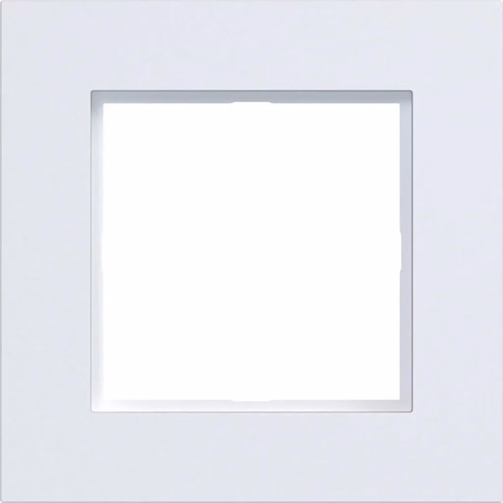 Cornice Hager singola A.8 bianco lucido opaco WAD8100WM