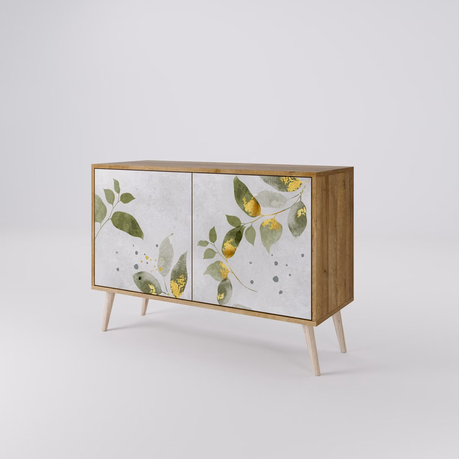 Cassettiera Spacerebels a 2 ante - credenza cassettiera - credenza alta - mobile guardaroba - soggiorno camera da letto - 57,5×111×42 (HxLxP)