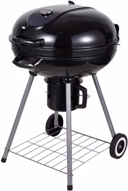 Barbecue a carbone Arizona Casa Collection in metallo nero L: 66 cm, P: 57 cm, H: 85 cm