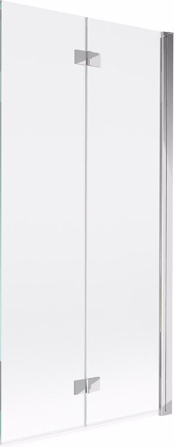 Mexen Mist paravento da doccia a 2 ante destro 90 x 150 cm, trasparente, cromo - 8A9-090-002-01-00-P