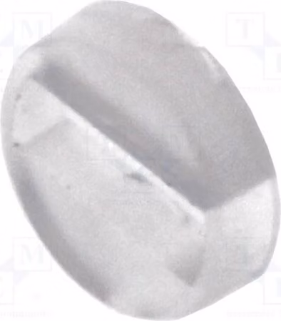 50 distanziatori, lunghezza: 1,5 mm, diametro esterno: 4 mm, per LED, diametro LED: 3 mm, modello FIX-LEDS-1.5