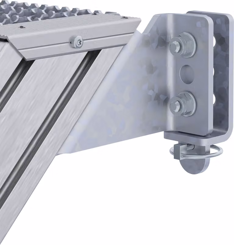 Set di staffe di aggancio Hymer per 2210+2211