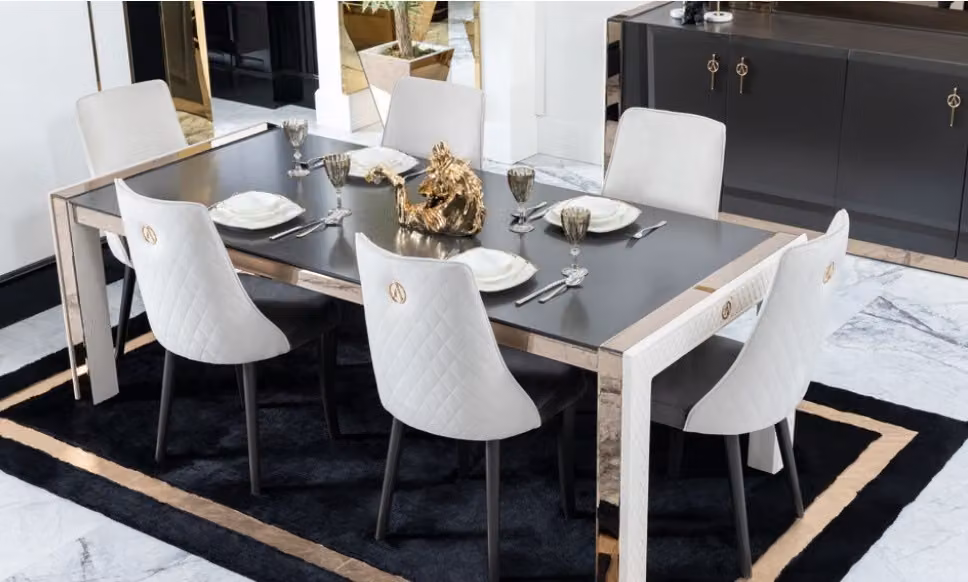Tavolo Mobili in legno massiccio dall'Italia Tavoli per la sala da pranzo Tavolo da pranzo