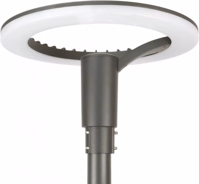SU-MA Ster Max testa lampione LED 60W Ø52 grigio IP65