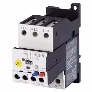 Relè di protezione motore Eaton, installazione singola, monitoraggio guasto a terra: senza, Ir= 9 - 45 A, 1 S, 1 Ö 136497