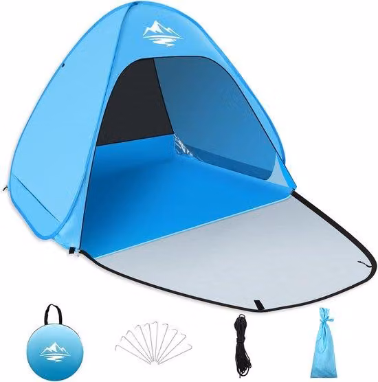 Rifugio per 2-3 persone con protezione UV 50+