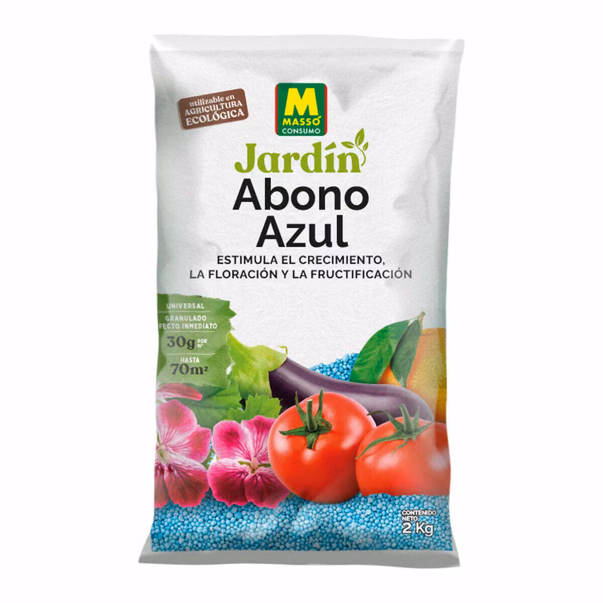 Fertilizzante blu 2 kg in sacchetto