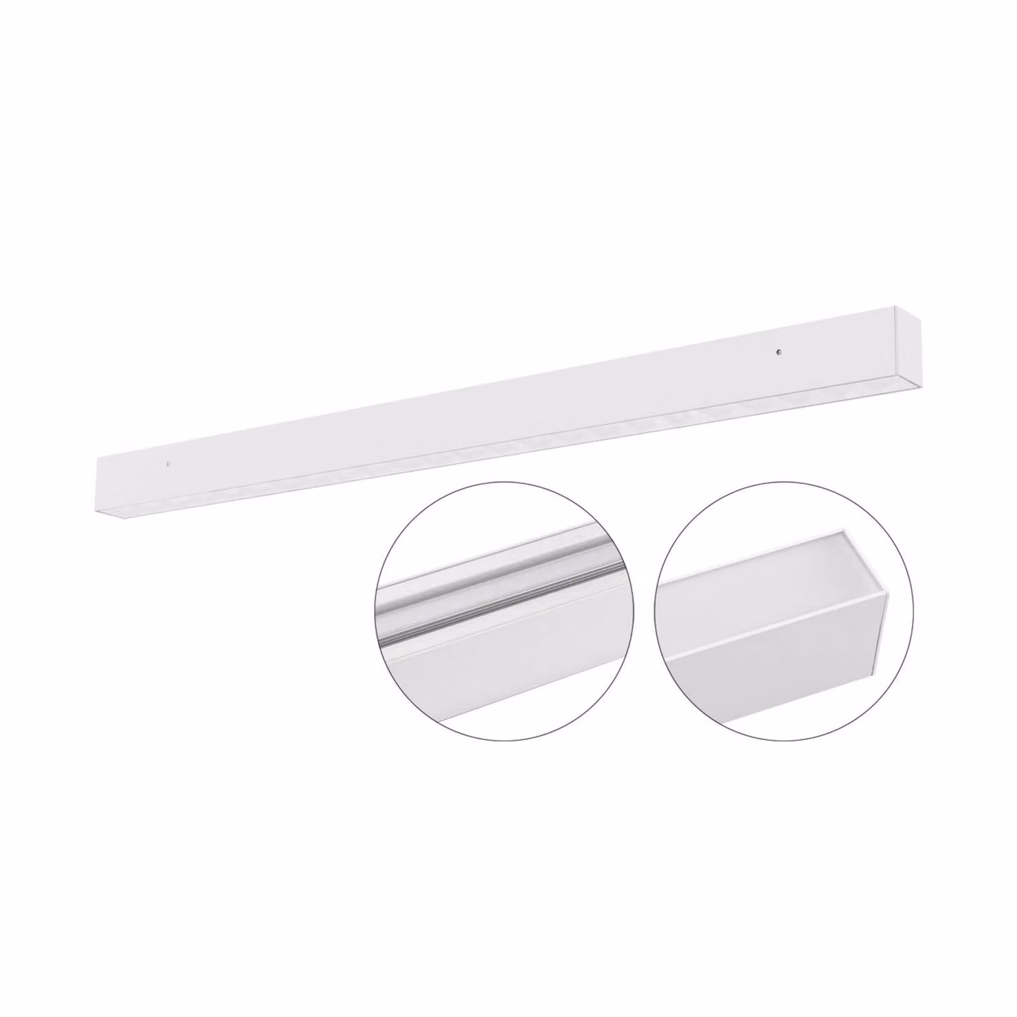 EVN Plafoniera a LED Munus, Bianco / Opale, Soggiorno / Sala da pranzo, Alluminio, Moderno, Plafoniera LED