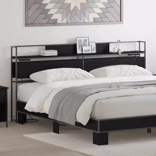 Testata contenitore Rovere nero Legno ingegnerizzato 859660