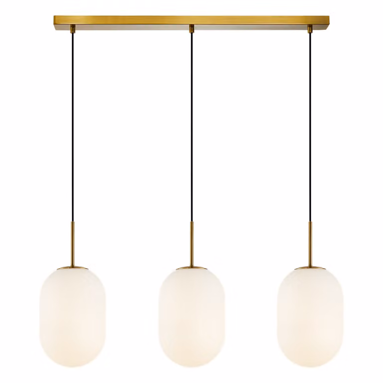 ALIAS GOLD 3xE14 lampada a sospensione Milagro ML0316