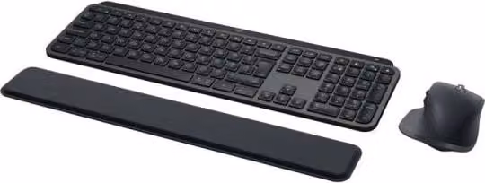 Set di tastiera MX Keys S e mouse Logitech, colore nero, con tecnologia Bluetooth e Wi-Fi – 1
