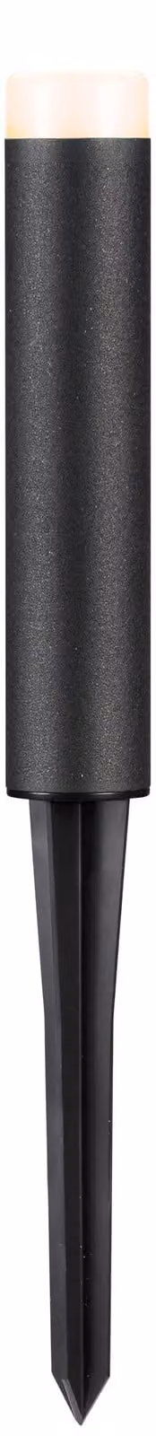 Lampada a LED da esterno, 24V, 3W, 3000K, grado di protezione IP65, dimmerabile, colore grigio scuro