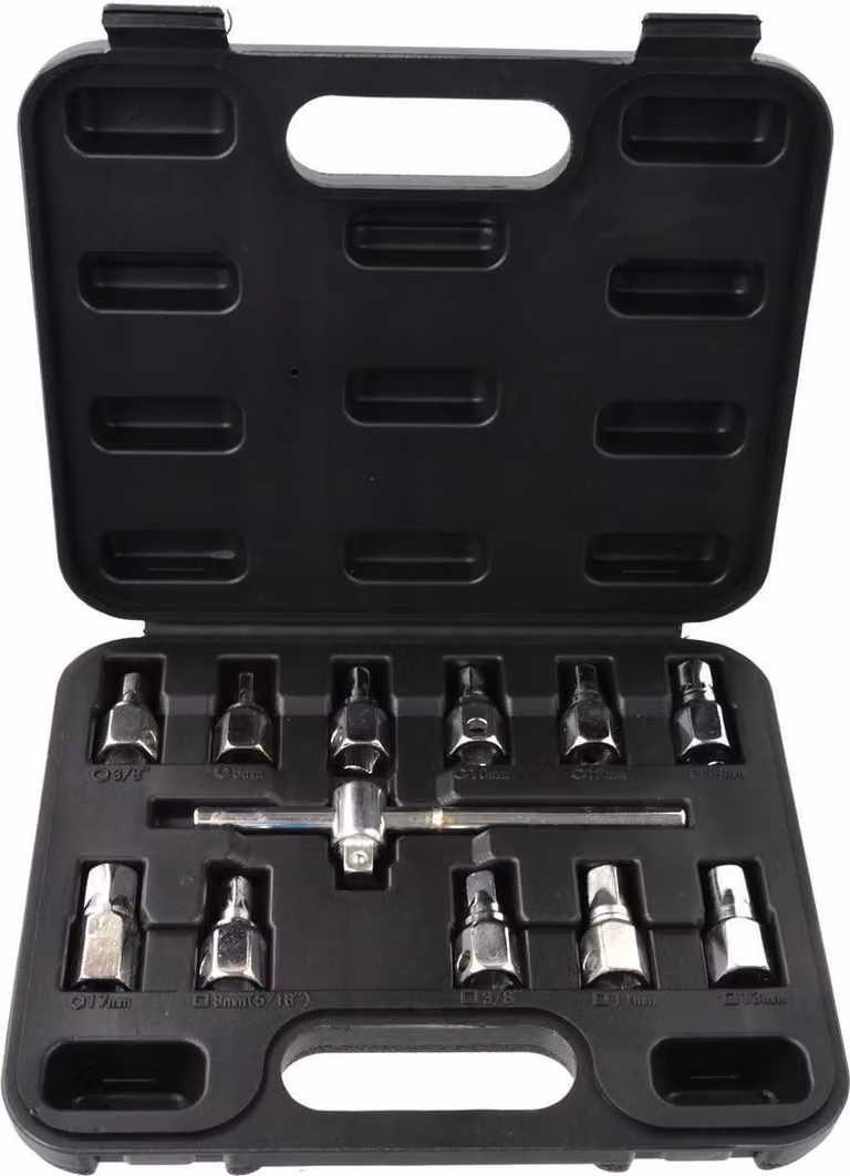 GEKO Kit di scarico olio per veicoli, 12 pezzi G02710
