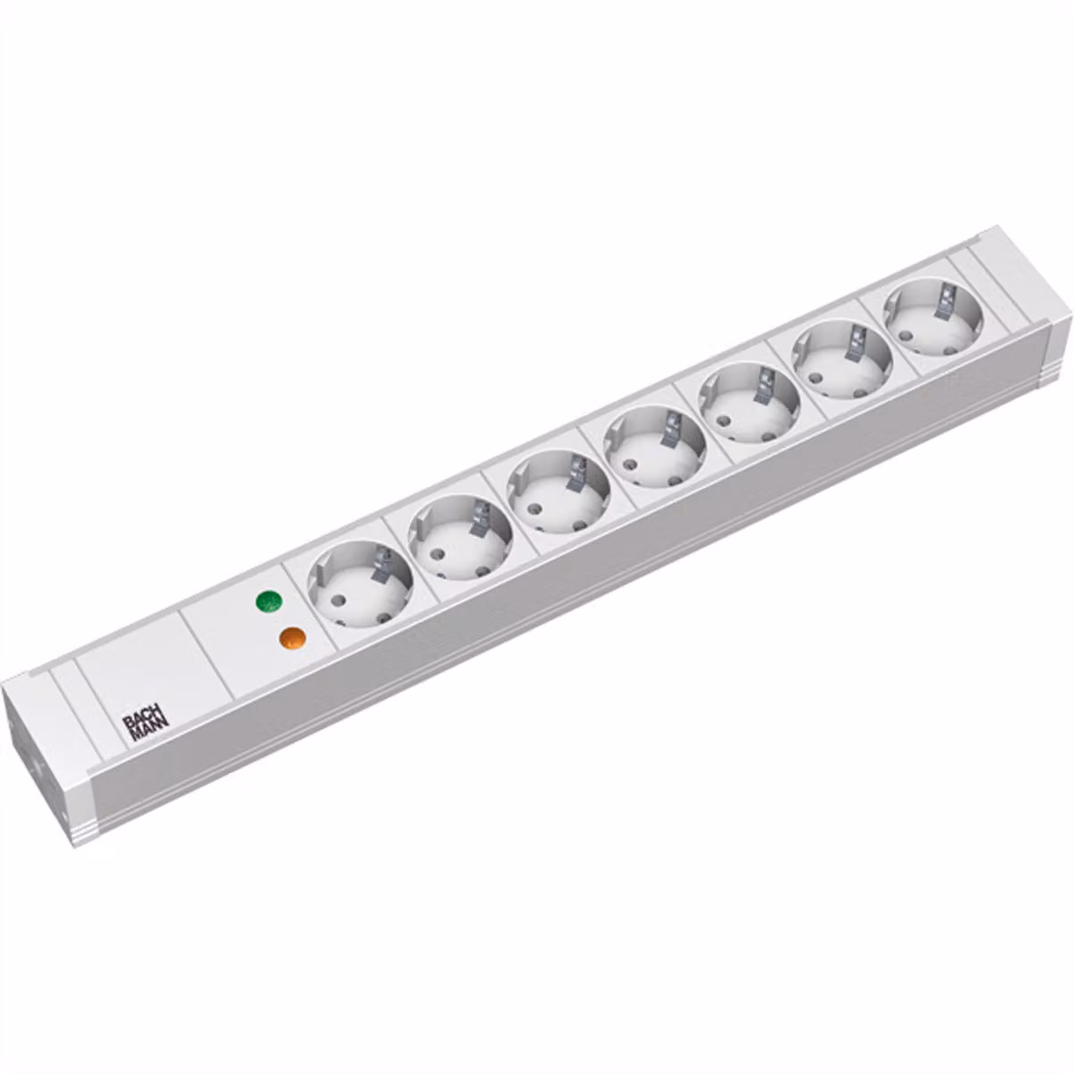 Bachmann - Prolunga (montabile a rack) - AC 230 V - 7 connettori di uscita - 1U - 48,3 cm (19") - 2,0
