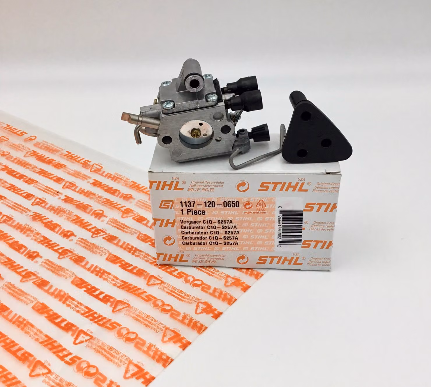 Carburatore originale STIHL C1Q-S257A MS 192, MS 192 T TC 11371200650