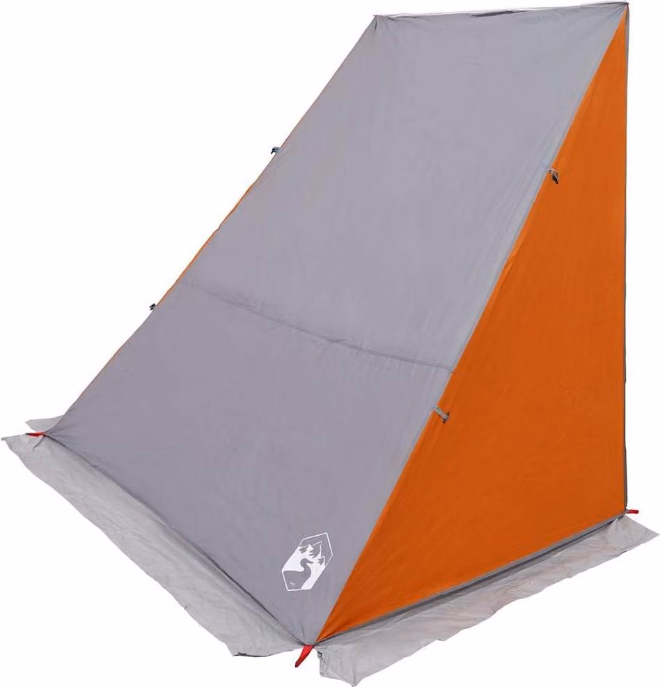 Tenda per portellone posteriore persona Grigio e arancione