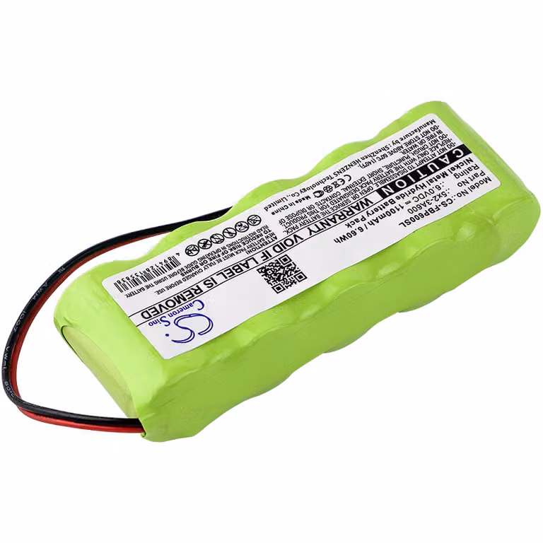 TECHTEK Batteria compatibile con [Fluke] Analyzers Memobox, Memobox sostituisce 5x2-3A600