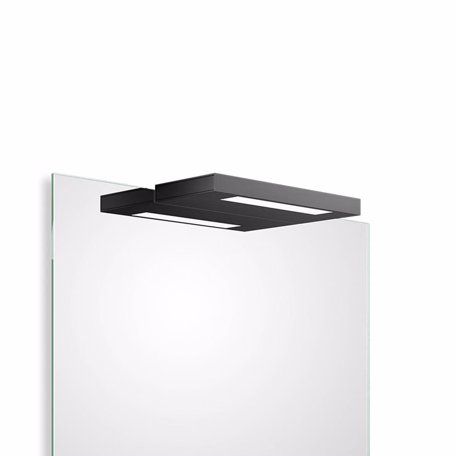Decor Walther Applique da parete Slim 1-24 N, Nero, Bagno, Alluminio, Moderno, Applique