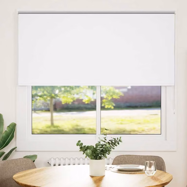 vidaXL Tenda a Rullo Oscurante 155x130 cm Larghezza Tessuto 151,6 cm