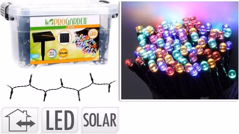 HOMESTYLING Solar LED PARTY 400 LED catena luminosa KO-DX9520020