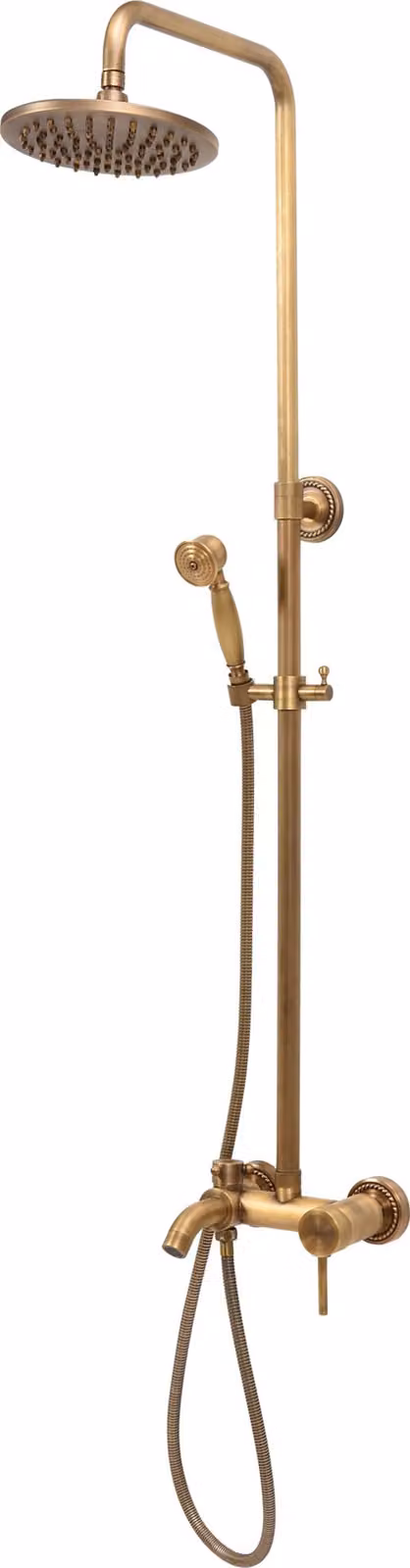 Colonna doccia, pannelli doccia RETRO BRONZE Rubinetto doccia