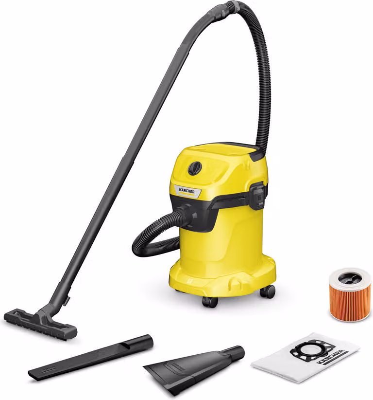 Vacuum cleaner KARCHER WD 3 V-17/4/35 + Nozzles(YYY) - 1.628-124.0