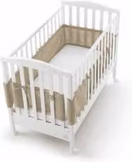 Paracolpi per lettino a 3 lati AIRTECH 3D Italbaby colore Tortora Air 0510 07