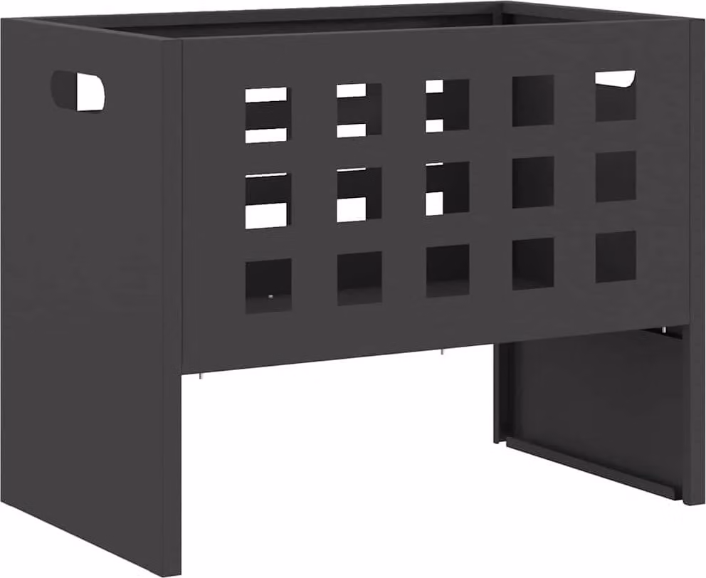 Focolare Nero 50 x 30 x 40 cm Acciaio