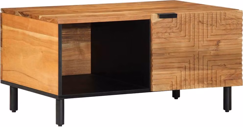 Maison Exclusive - Tavolino 80x50x40 cm in legno massello di acacia