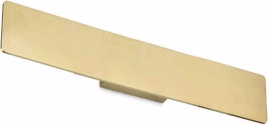 Lampada Da Parete LED Zig Zag Ap D53 Ideal-Lux in Ottone con Luce Up & Down 3000K