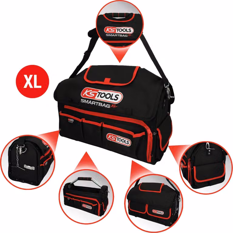 KS TOOLS SMARTBAG Borsa portautensili universale XL - 850.0325