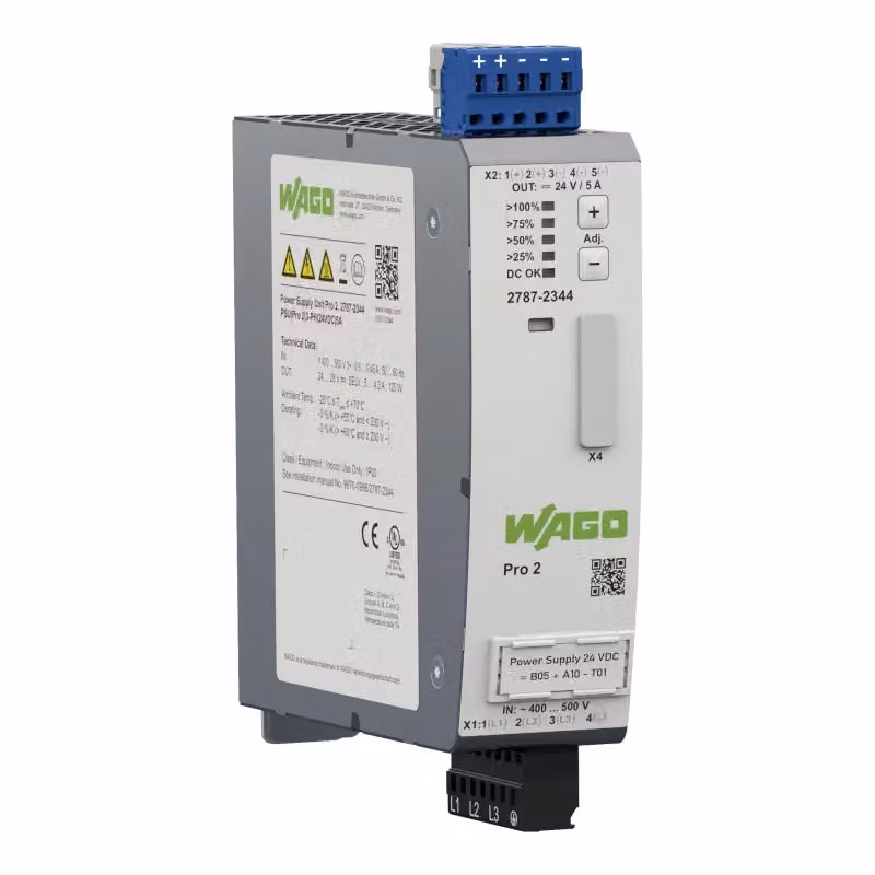 Alimentazione elettrica WAGO; Pro 2; trifase 2787-2344