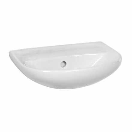 Lavabo classico Jika LYRA in ceramica sanitaria bianca 45 x 37 x 15,5 cm H8153820001091