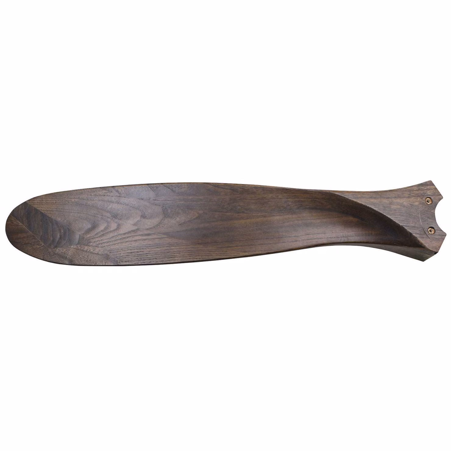 CasaFan Ventilatore da soffitto ECO GENUINO, cromato/noce, Ø 122 cm, silenzioso Genuino, Legno scuro, Soggiorno / Sala da pranzo, Legno, Moderno