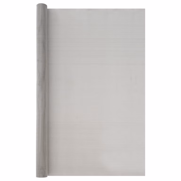 Rete per schermatura vidaXL in acciaio inossidabile Argento L: 500 cm, H: 100 cm, 60 Mesh