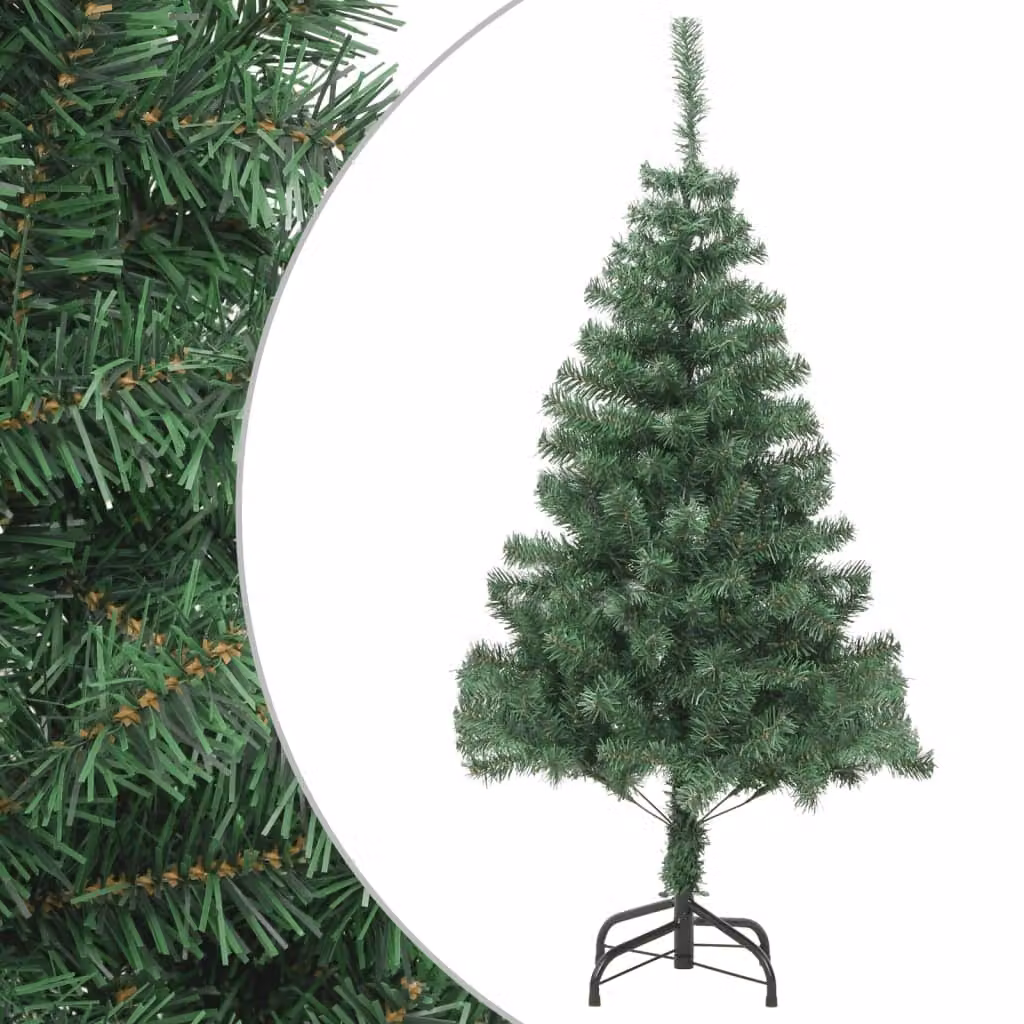 Maison Exclusive - Albero di Natale artificiale con supporto in acciaio, 210 cm, 910 rami