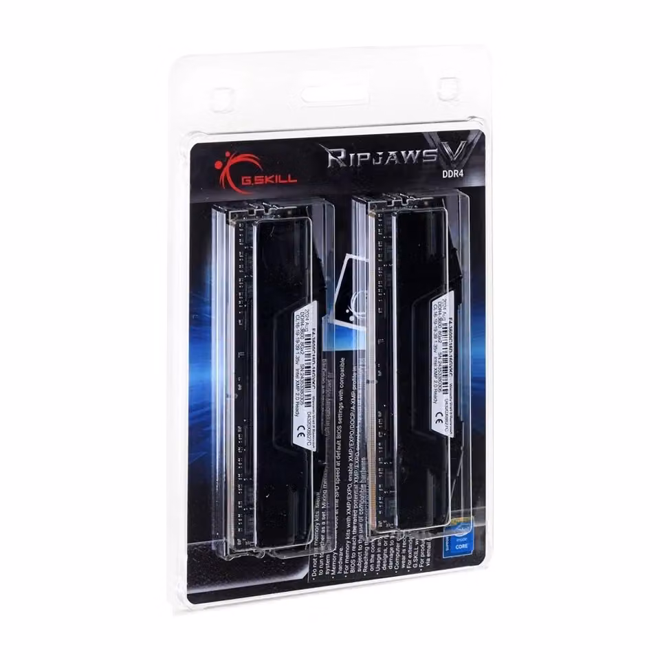 Memoria RAM G.SKILL Ripjaws V DDR4 2x8GB 3600MHz CL16 XMP2 Nero – 2