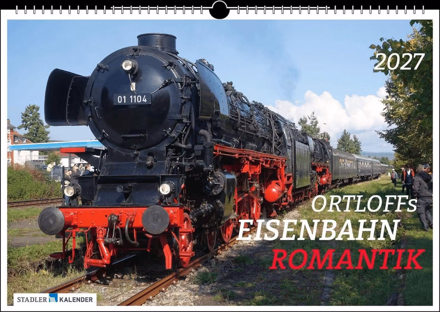 Calendario da parete 2027 - Romantico mondo delle ferrovie