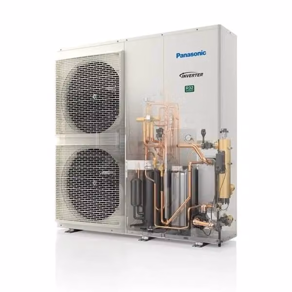 Pompa di Calore Monoblocco Panasonic Aquarea T-Cap 12 kW WH-MXC12J6E5 R-32, Aria-Acqua, Reversibile, Classe Energetica A++/A++, Colore Bianco con Comando Incluso e Controllo Wi-Fi via App – 2